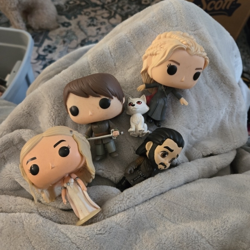 LOT of 5 loose Game of Thrones FUNKO‎ POP figures GOT